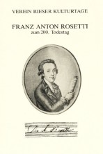 Franz Anton Rosetti zum 200. Todestag