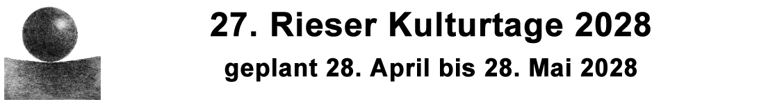 Rieser Kulturtage
